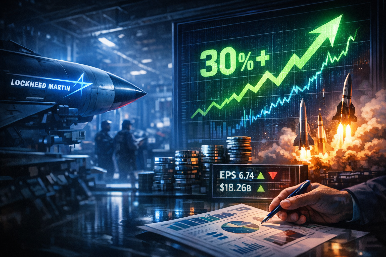 Lockheed Martin Faces Margin Test as Missile Contracts Fuel 30% Stock Surge
