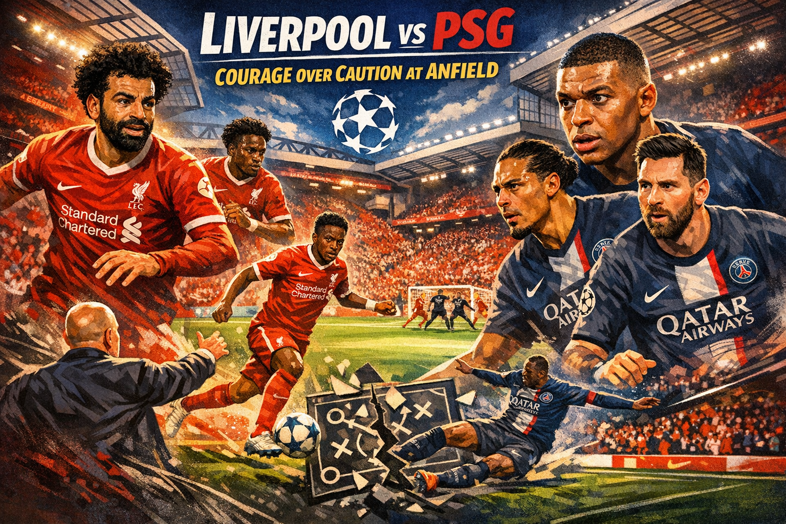 Liverpool Face PSG at Anfield Needing Courage Over Caution