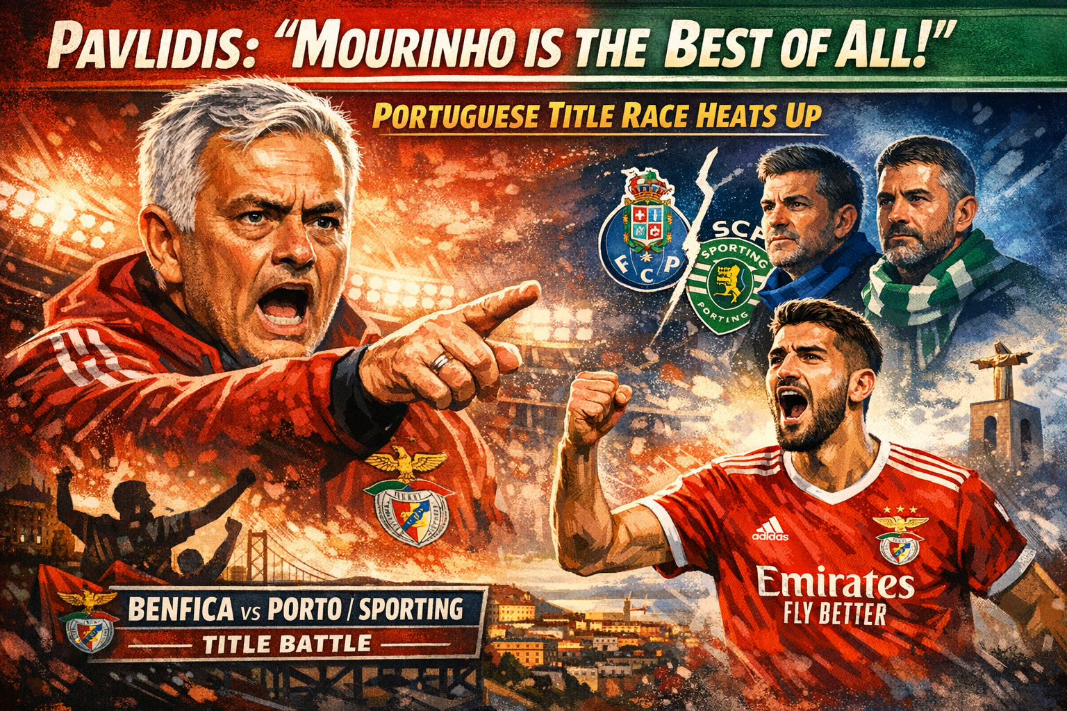 Pavlidis Declares Mourinho the World's Best, Fuelling Portuguese Title Intrigue