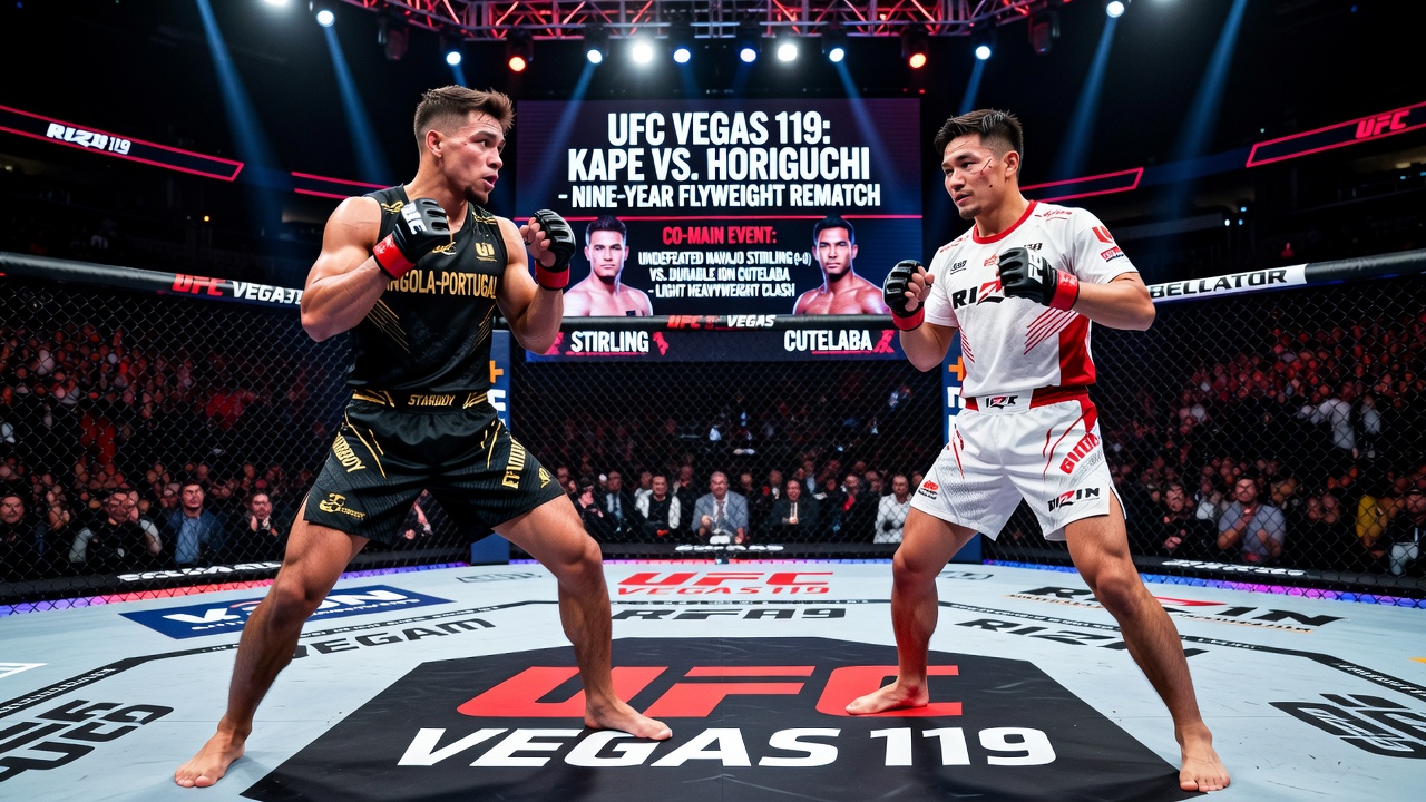 Kape and Horiguchi Headline UFC Vegas 119 in Nine-Year Flyweight Rematch