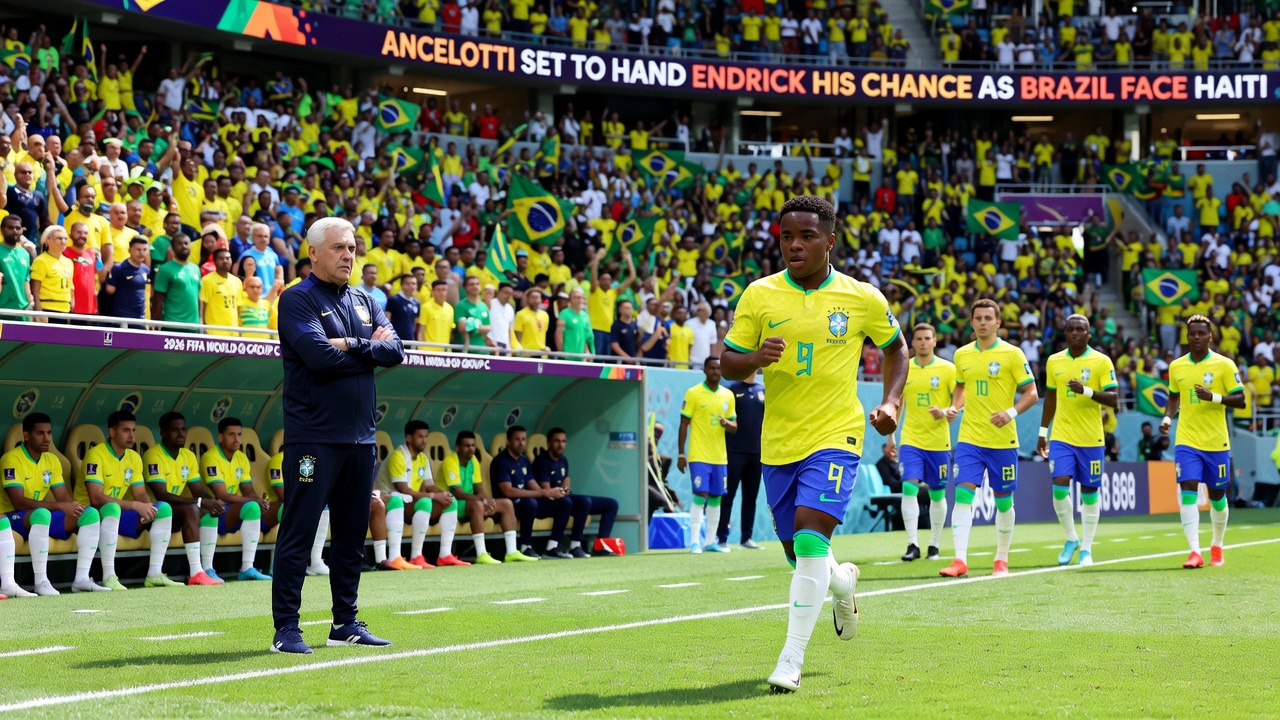 Ancelotti Set to Hand Endrick His Chance as Brazil Face Haiti