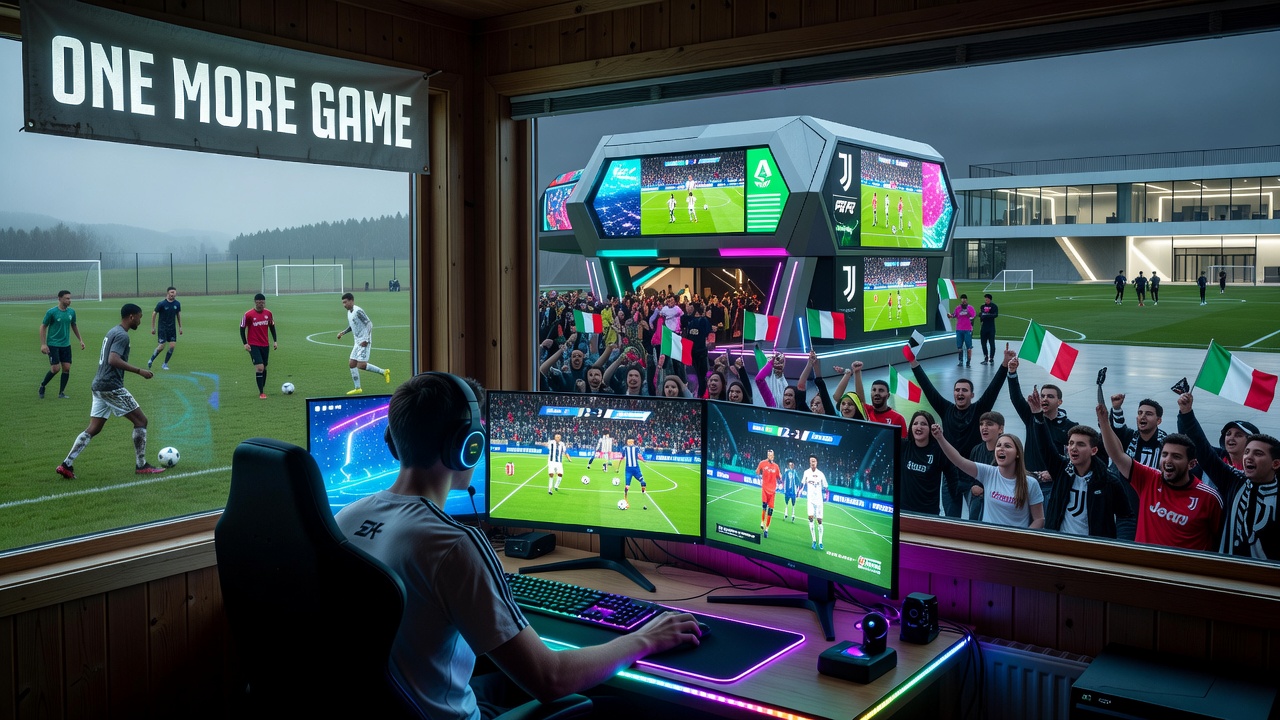 Juventus and EA SPORTS FC Document the World of Pro Gaming Through "One More Game"