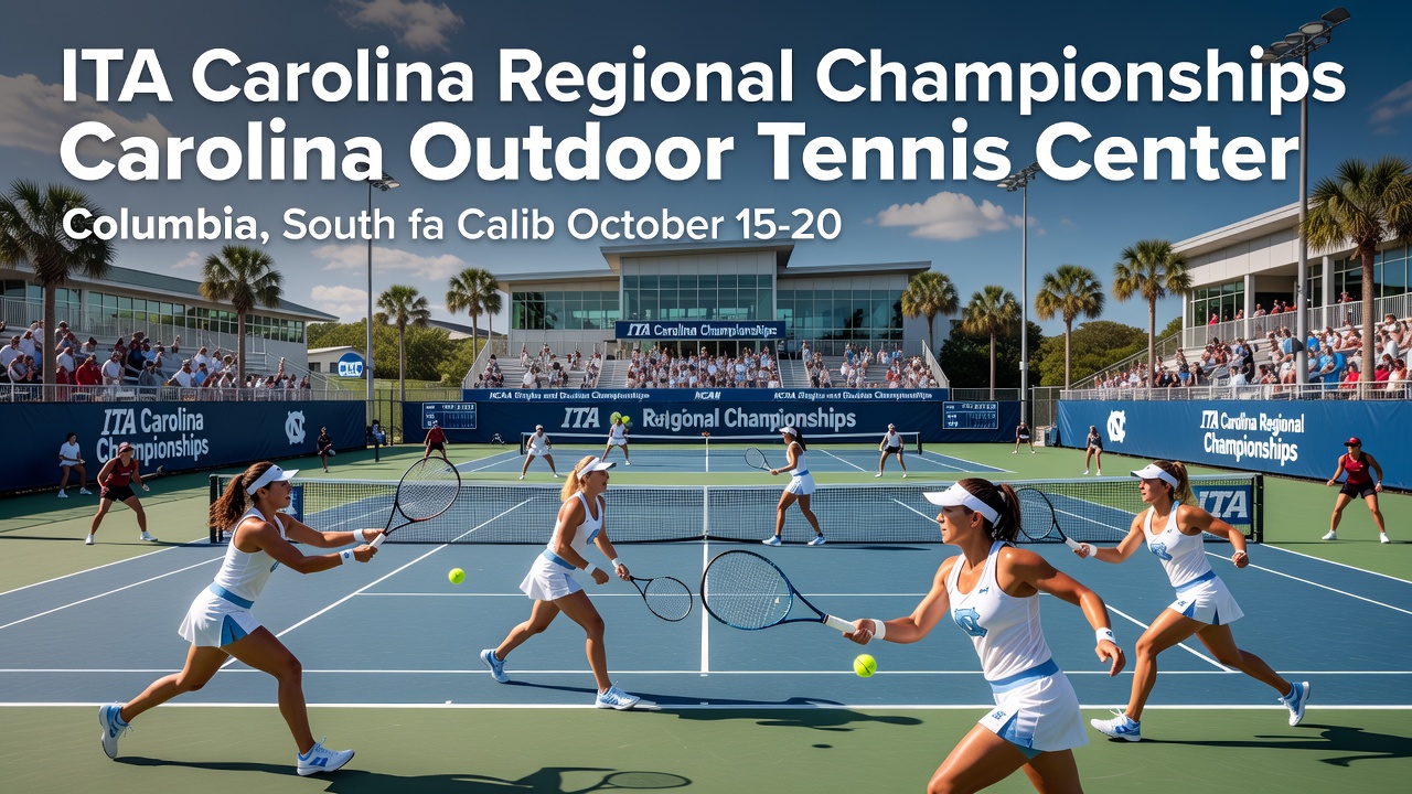 Tar Heels Chase ITA Regional Glory on South Carolina Soil
